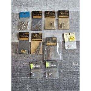 Crafter Lot Jewelry Designer Making Supplies Findings Metal Estate Lot #7